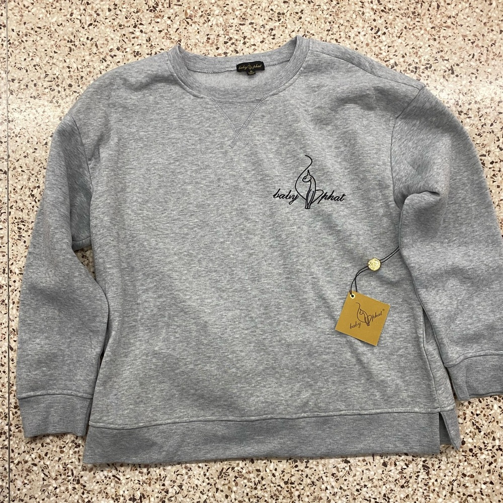 Baby Phat Heather Gray Sweatshirt